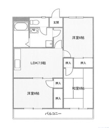 エトワール湘南の物件間取画像